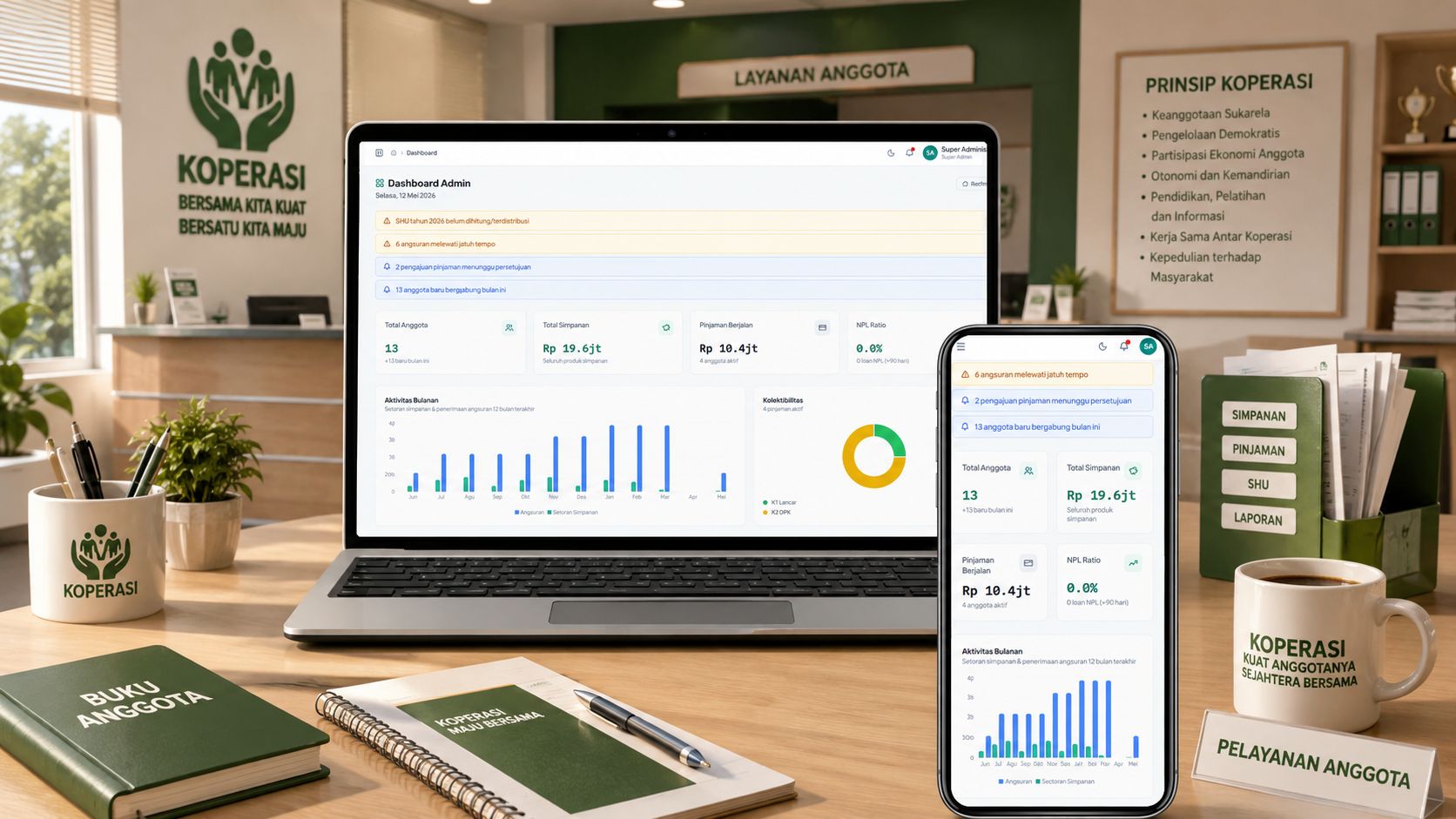 Sistem Management Koperasi Digital